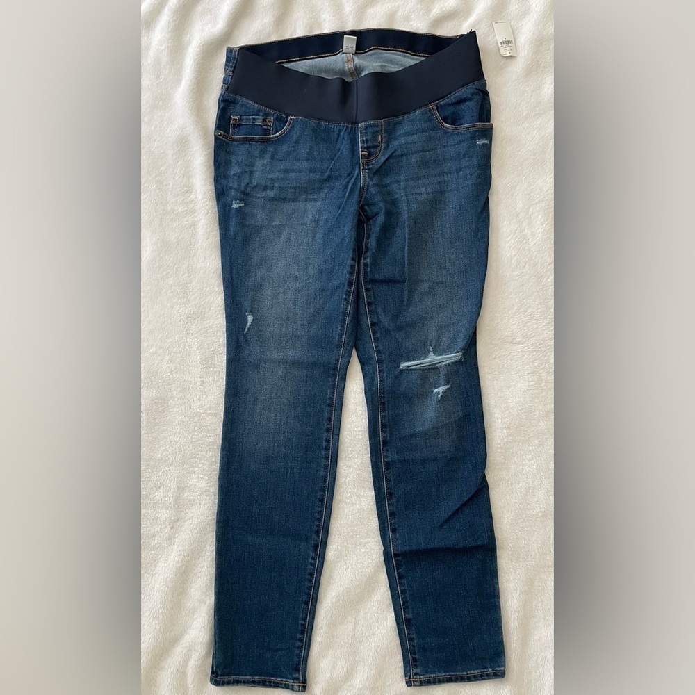 Maternity Women's Blue Jeans NWT size 8